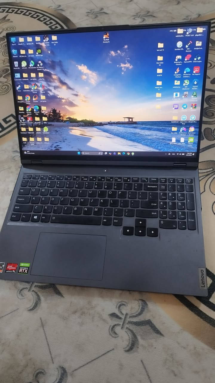 لابتوب مثل ما موضح في صور قيم سعره وخذه بس لا تكسر بسعره اذا متعرف ادمن ♥️
 Lenovo 5 Legin Pro 2022
 ذاكرة الهاردوير 520G  والرام 16G
كرت الشاشة RTX3070+8G
المعالج AMD رايزن 7 5800h
نظام وندوز 11
حجم الشاشة 16 
120Hz
الجهاز ما بيه أي مشكلة نظافة 100% 
رقم الأتصال او الوتساب ***********
