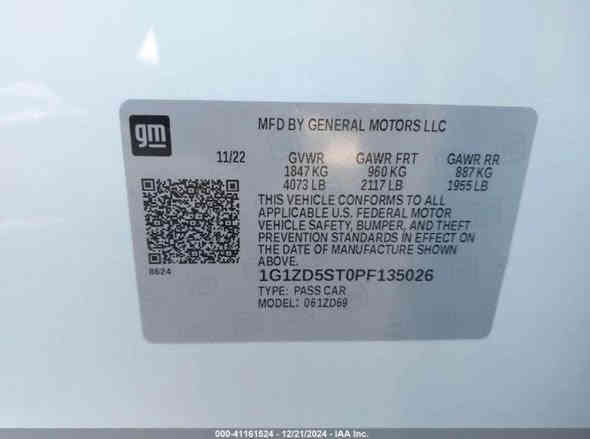 للبيع فقط ماليبو2023 LT  

الضرر//  مثل ما موضح بالصور  

 بلا رقم منفيس بأسمي

المواصفات 
🔴بصمه ابواب + جنطه
🔴 تشغيل عن بعد 
🛑محرك 1500 توربو ✈️
🔴سايد بريك بصمه
🔴مانع انزلاق
🛑لدات اماميه نهاري 🚳
🛑كشنات تدفئه + كهرباء ⚡️ 
🛑تبريد مناخين منفصل SYNC
🛑تبريد قطعتين امامي خلفي 
السياره جاهزه ونظيفه جداً  
السعر 127 ورقة وبيها مجال بيع مستعجل

مكاني ميسان قطاع28
*********** عمارة
