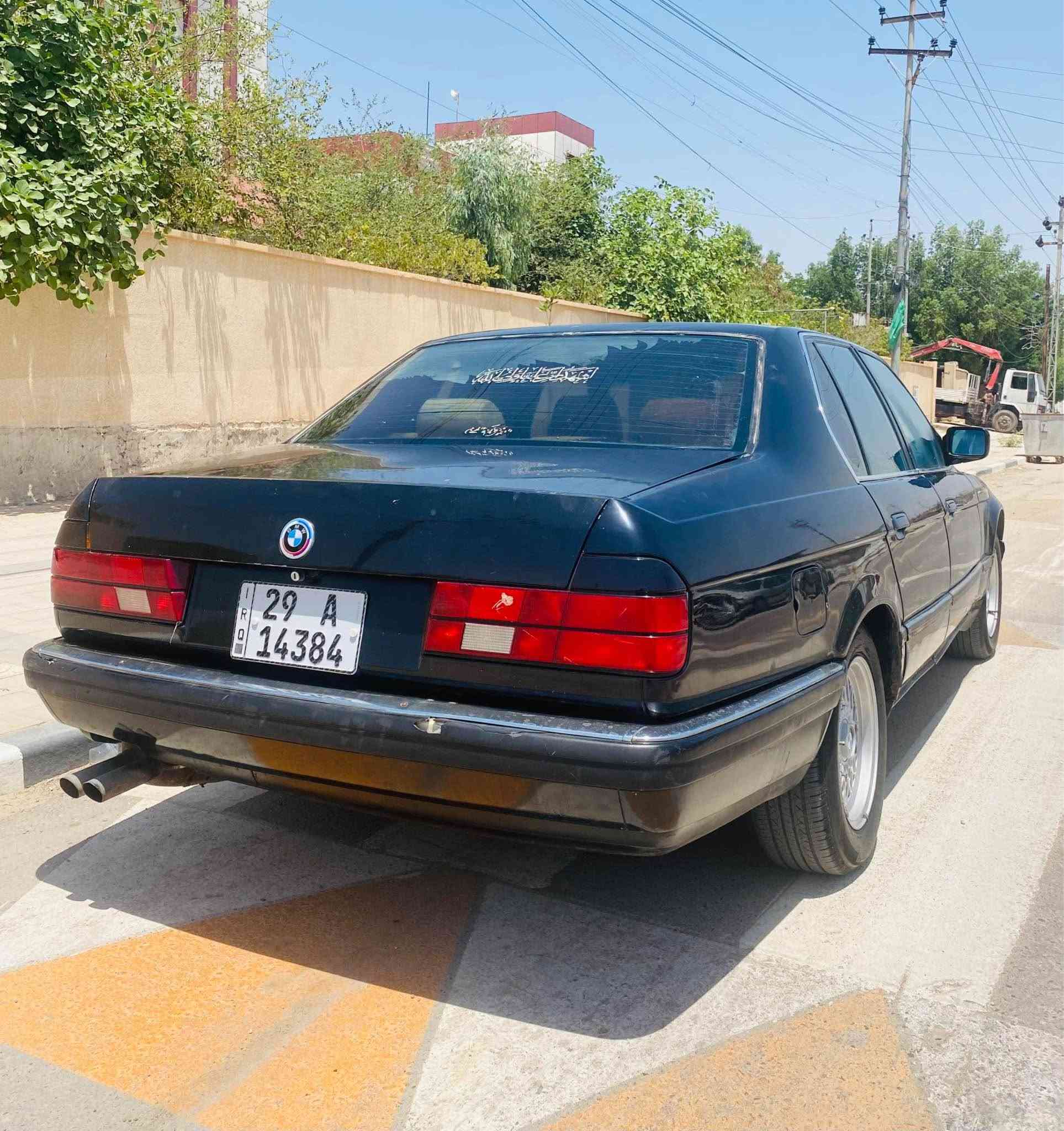 سلام عليكم 
BMW .1990.735
سياره خير من الله 
مكينه كير نعمه 
تبريد شغال 
حداده 80/100
تخم تاير جديد ويل خليه كامل كباته موجوده 
كلشي ع بلاد 
دواخل اوف وايت نضيفه 
تنته كهربائيات كله شغاله امامي عالي ناصي بروجكتر سكت اشاير 
خلفي سكن وبك شغال اشاير شغال 
عينه كلها شغاله حماوه بانزين كيلو متر RBM 
مسجل سماعات شغال 
كشنات ميكانيك 
جام كهرباء شغال 
سلكتر كير جديد 
دكم جام  جديد 
ماسحات زراك شغال 
سياره حلوه بيه ملاحضات تجي وتشوفهن 
بيه ترتيبات انت وذوقك بعد 
مكان سياره البصره القرنه 
سياره بسمي ورقمها واسط مشروع وطني 
لوحات انكليزي 
سعر السياره 48 
وبيه مجال للطيبين الميتعبون 
رقمي تواصل وياي واتساب لو عشريحه بلفيس ما تحصلني 
*********** 
وتدلون المدينة, البصرة
