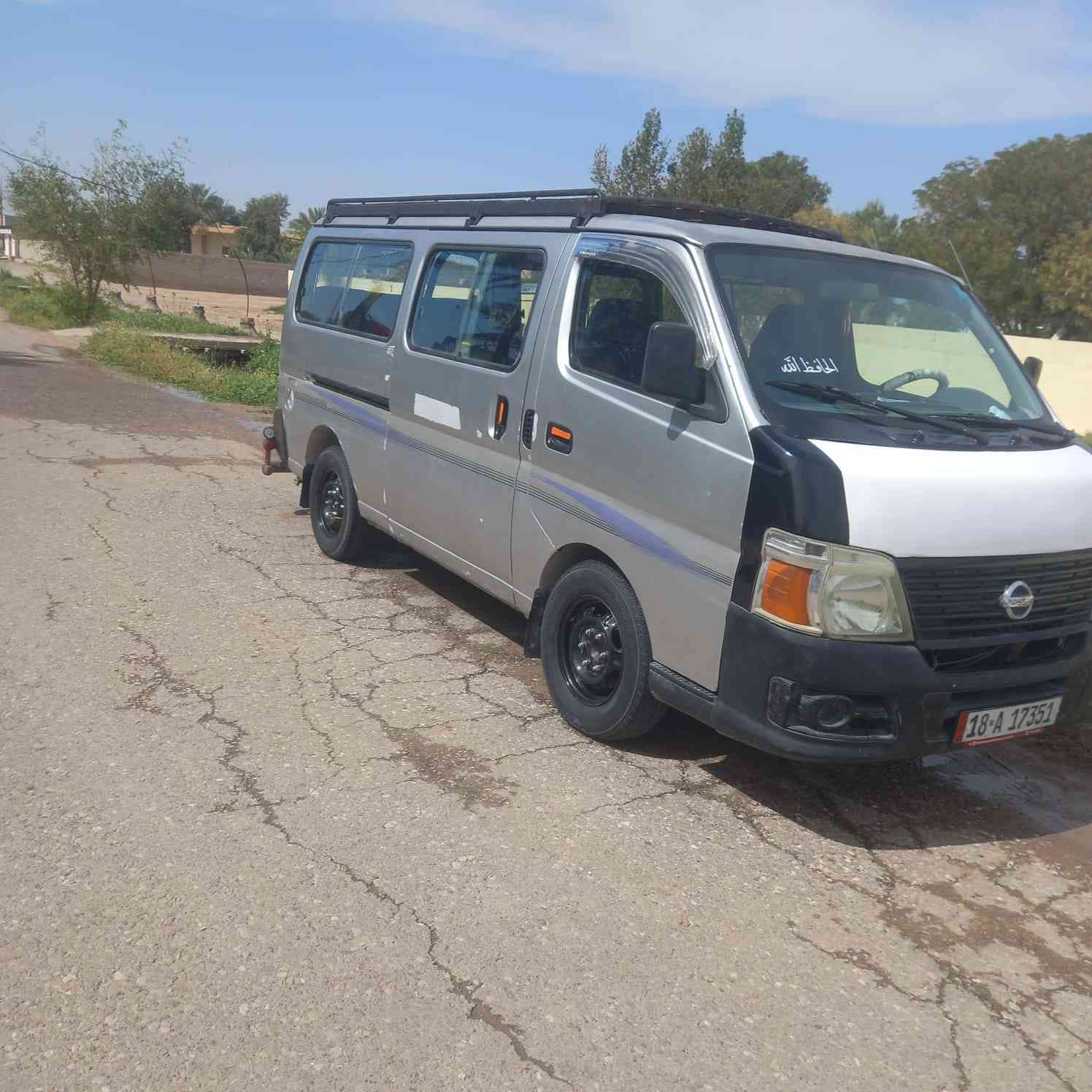 سلام عليكم نيسان نورفان للبيع مكينه وكير وكسل منضومه غاز بانزين موديل 2007 رقم بابل تحويل ثاني يوم مصفره هيه وغرامه خط باب شرجي جسر ديالى السعر 90بيهه مجال الشراي مكاني مدينه الصدر ***********
