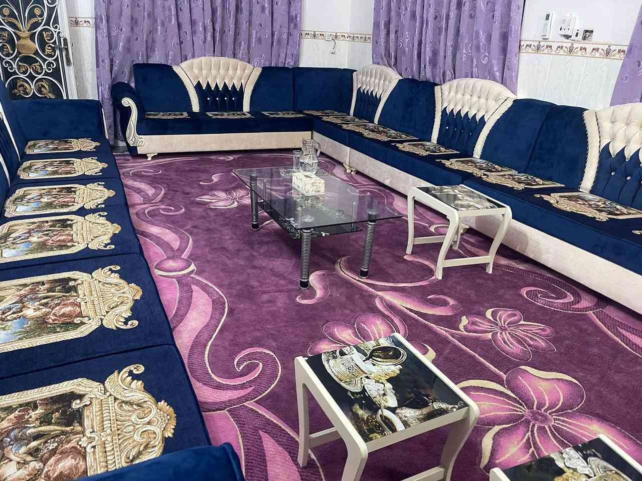السلام عليكم تفصال درجه اولى شرط كله بلاويد اسود وسعر المتر 80  وساب***********
