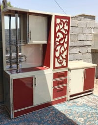 كاونتر ٣ قطع • مرمر • شاشة ٣٢