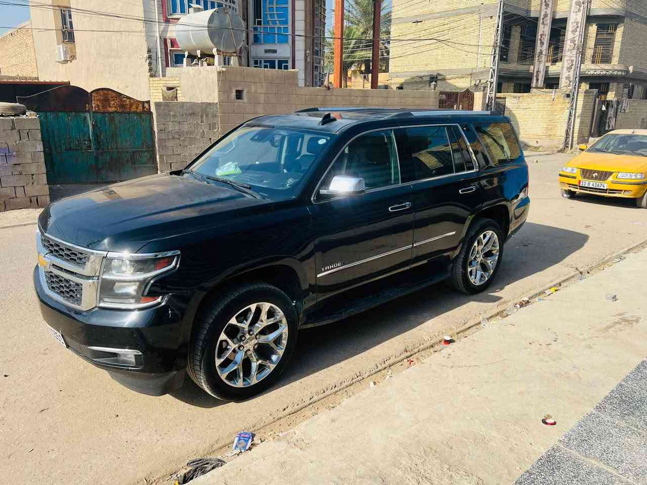 السلام عليكم للبيع تاهو موديل 2018 رقم اربيل تحويل مباشر سياره مواصفات معروفه مكاني بغداد بيها صبغ مكانات ***********
