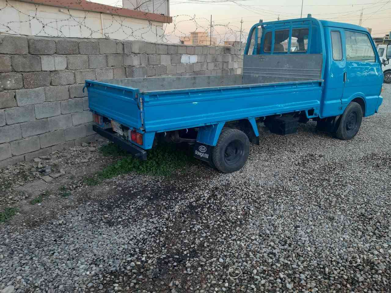 كيا بنكو موديل ١٩٩٥ رقم صلاح الدين الماني ٧جنكال .كير ومحرك واكسل وشاصي جيد.تخم تاير .دوشمةوباتري 
 جديد.تحويل مباشرالعنوان ديالى خان بني سعد 
***********
