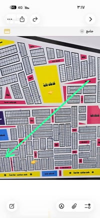 قطعة عمال • ركن ٣٩٣٤ • قريبة ع المحوري