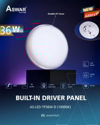 إنارة مميزة، عمر طويل، سهولة في التركيب وفرنالكم سبوت لايت Built-in dr...