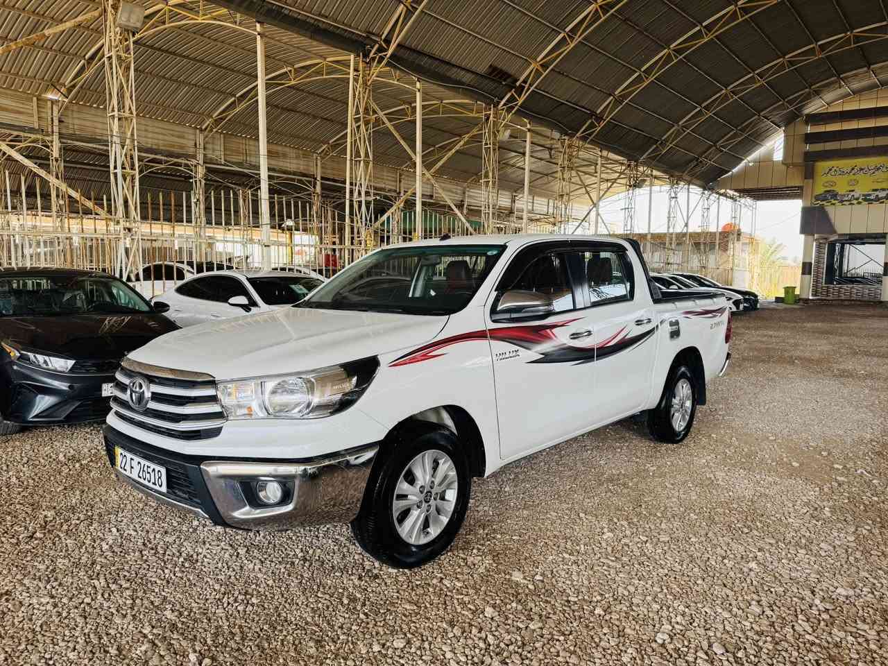 للبيع
تيوتا هايلوكس 
كويتي 
مديل 2023 
مرقم اربيل تحويل مباشر 
كفاله ماعده اشبر بارد بجاملغ المامي 
العنوان المثنى الرميثه معرض رسول ال ماجد 
التواصل 
***********
