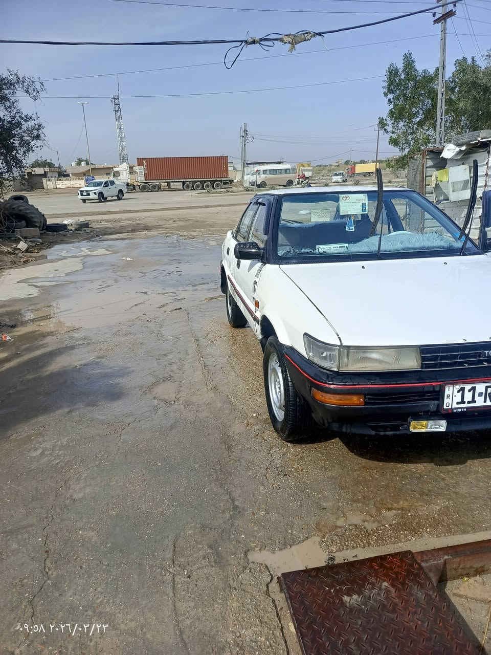 كورلا 90 يسره ابلاد تبريد تدفه مكينه كير عادي حداديه كامله بسمي صبغ باب الصدر ونص تقريبا السعر 39
*********** مكاني بابل
