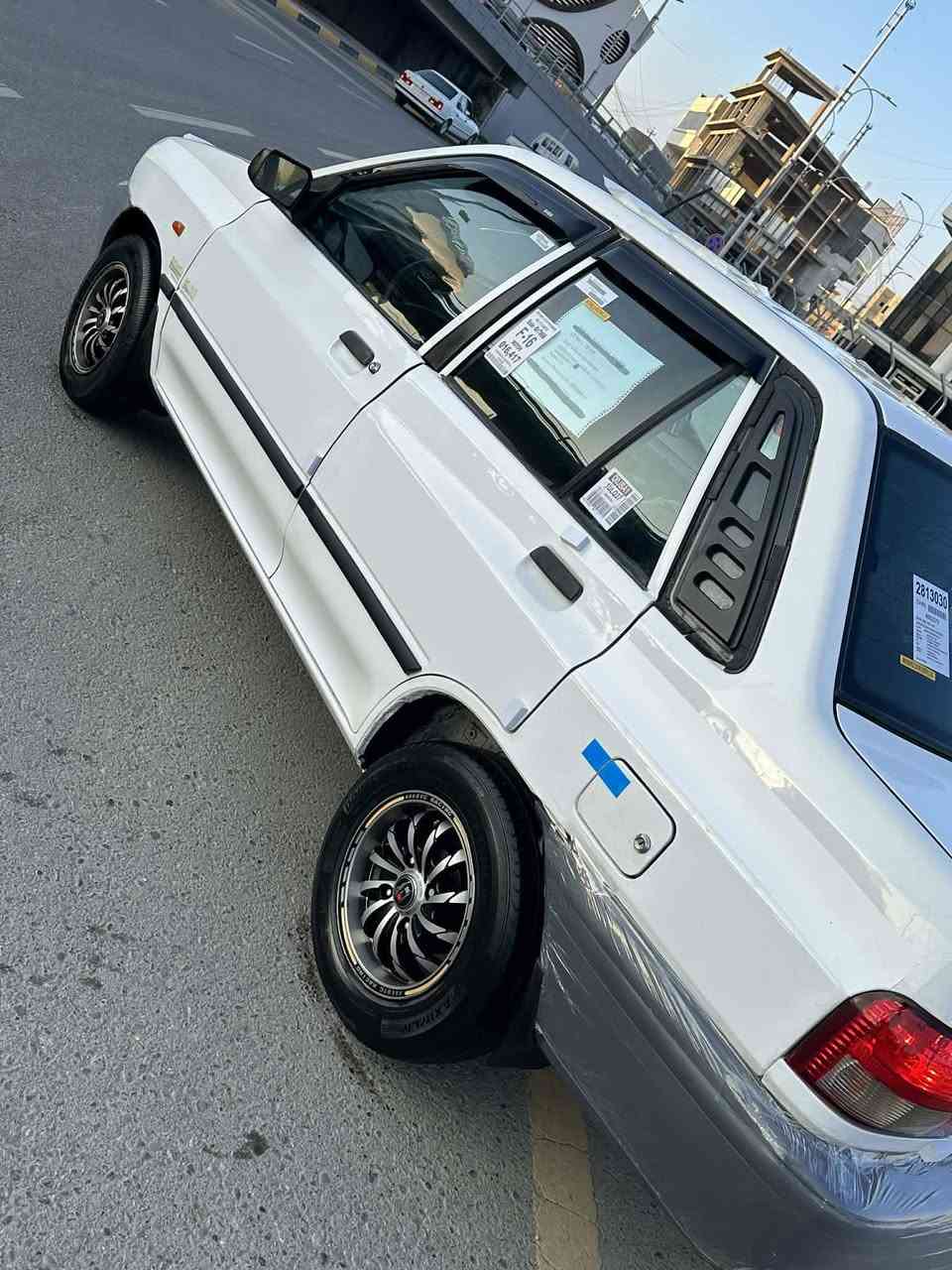 السلام وعليكم سياره سايبه البيع موديل 11
وضع شركة ومحرك مامفتوح طخم تايه ويل كب جديد 
طخم وره وكدام جديد ***********}
سياره جديد وحلوه سياره بل باكيت ***********}
