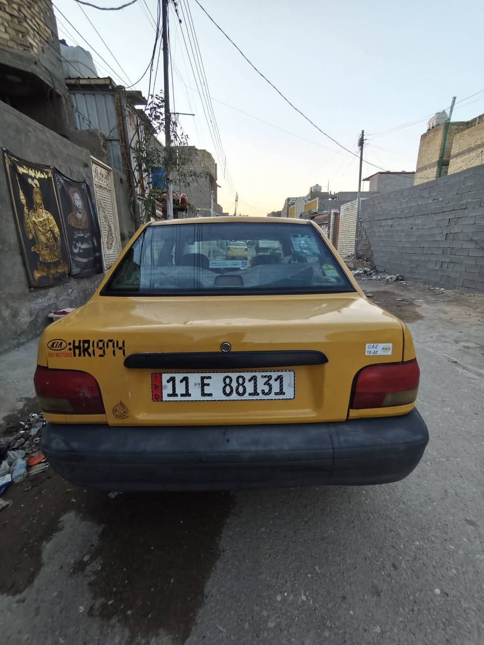 السلام عليكم سايبا موديل 13 السيارة مكفولة كير ومكينة ومكفولة من الضربة ما عدة بارد بجاملغ جهة السايق السيارة بية شاصي معمر ولثاني بي فطر صغير السيارة باسمي تحويل ثاني يوم عنواني حي اور سعرة 31 وبية مجال ***********
