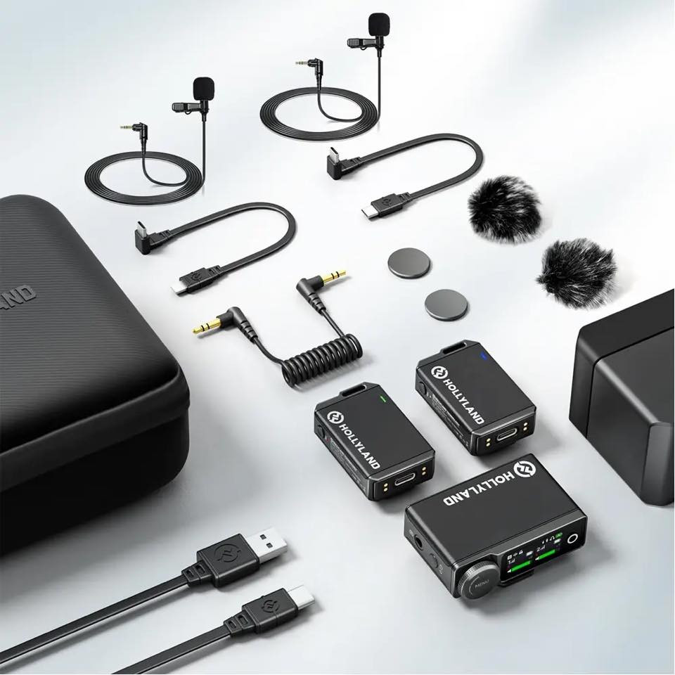 Lark max 1
السلام عليكم، مايك HOLLYLAND LARK MAX

مع قطعة مايك خارجي اصلي Lavalier Microphone

المايك نضيف جدًا، مع محتويات العلبة كاملة.

السعر 250,000، مكاني كربلاء المقدسة.
0773 465 0088
