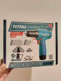 دريل توتال أصلي • بطارية ليثيوم • الموصل