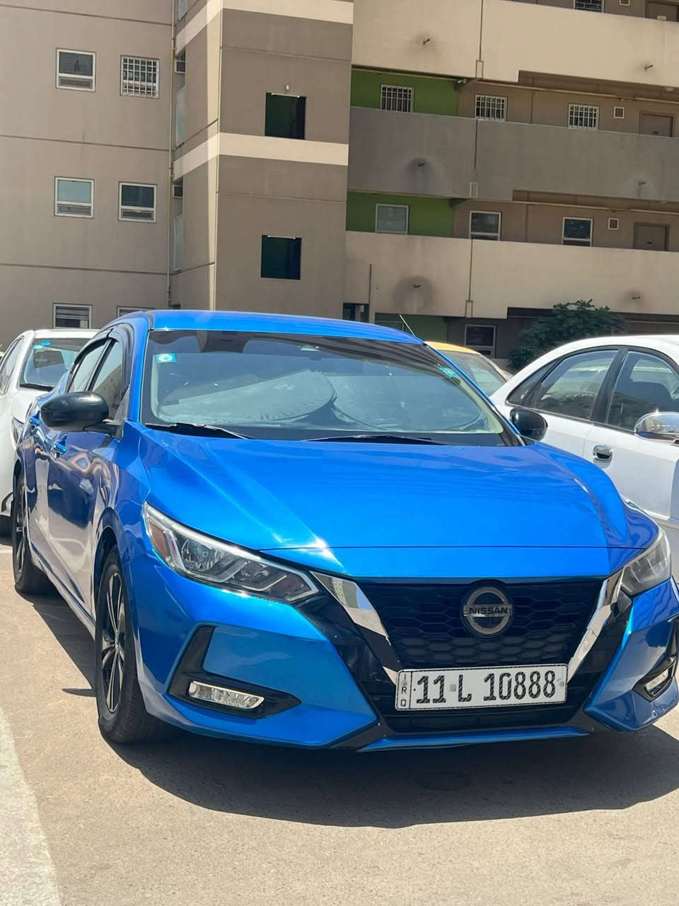 نيسان سنترا 2021 فئة SV
رقم بغداد باسمي مشروع وطني باسمي هزة جديدة
حادثها موضح بلصور جاملغ وباب بدون دواخل شاصي مكفول
ايرباك بردة فقط
( سونارها موجود ) 
محرك 2000
ماشية 73 الف
حجر بيئة و رادارات بلادية
موصفاتها :-
تشغيل عن بعد
بصمة تشغيل + بصمة ابواب + بصمة صندوق
رادارات امامي + جانبي + خلفي
رادار النقطة العمياء
تحديد مسار
حساسات خلفية
كامرة وشاشة كبيرة تدعم ابل كار بلي 
شادلها منظومة زنون عالي ناصي 
حساسات تاير
السيارة حدادية جديدة كاملة بيها ملاحظات بسيطة بلبدي
محرك وكير مكفولات + تبريد بلادي ثلج
السعر 120 وبيها مجال للشراي بعد المعاينة
للتواصل ***********
عنواني بغداد الاعظمية / سبع ابكار
