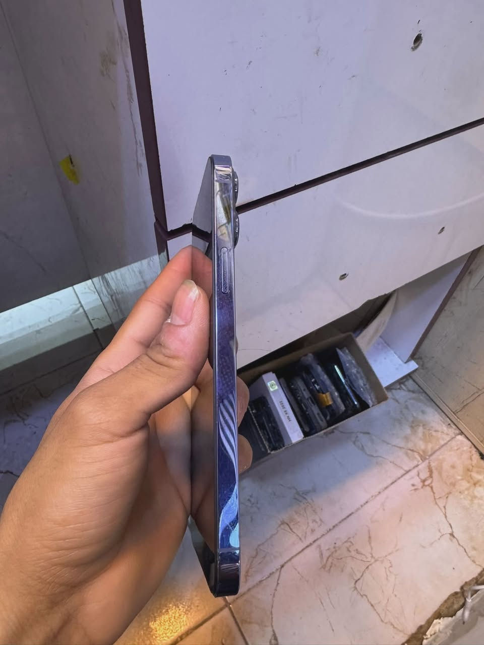 يالله. 

ايفون. 13برو ماكس. مستبدل شاشه تفصيخ اصليه. كله شغال. بلحاسبه ميطلع مبدل شي بلادي. 

ذاكره. 256. 

بطاريه. 81. 

نموذج. M. شرق اوسط. ماستر عربي. 

نضافته. مليار. شخط مابي. 

للبيع او مراوس. 

السعر. 525. الف. وبي مجال. للشراي. 

عنواني. فلوجه. شارع الاطباء. مركز سمارت فون. 

للاستفسار. ***********
