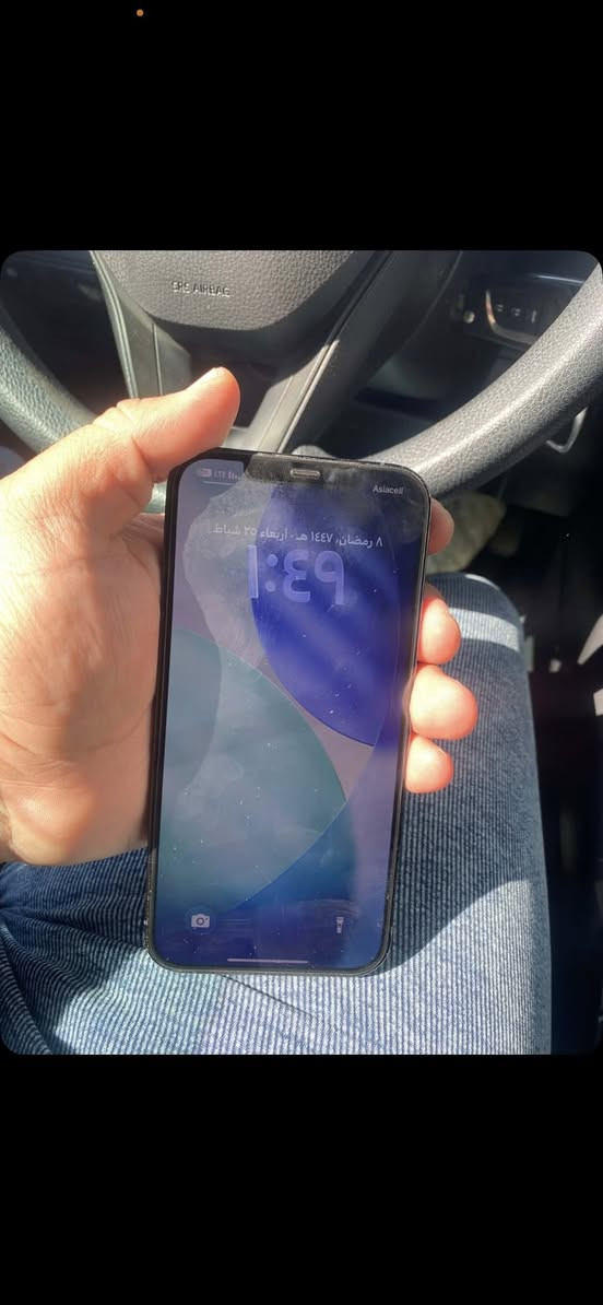 ‏سلام عليكم 12 برو ماكس للبيع فقط تلفون جديد فقط الظهر مفطور تلفون مبدل ب بطارية اصلية والباقي كله مقفول ماستر تلفون كلش نظيف مكاني بغداد البياع 
٠
*********** 
‏غير متواجد على الفيس  الذاكرة 256 بطارية 100 ￼
السعر ٣٨٠ ابي محال ￼￼
