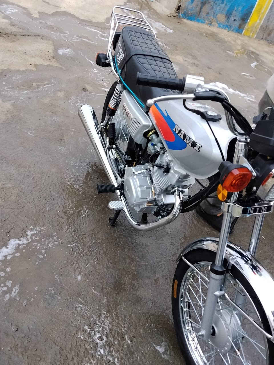 السلام عليكم دراجه نامه للبيع  موديل 2025 دراجه صار سبوعين من منزله جديده مكان حله حي الزهراء الاستفسار ***********
