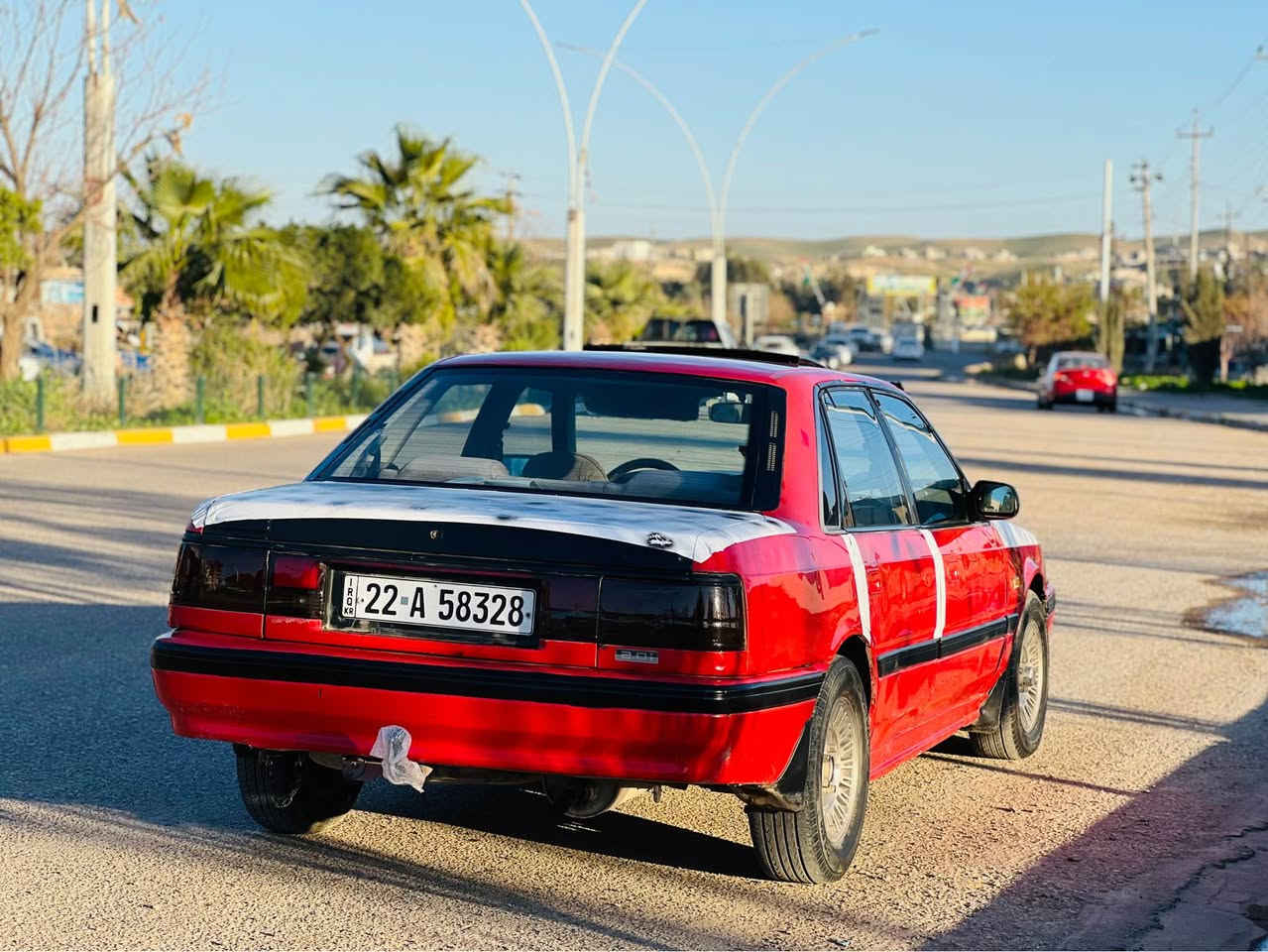 مازدە ٦٢٦ ١٩٩٠بی لیدان هەزەو سەنەوی نویە مەکینەی تازە تەعمیر کراوە جام کارەبایی *********** أربيل, العراق
