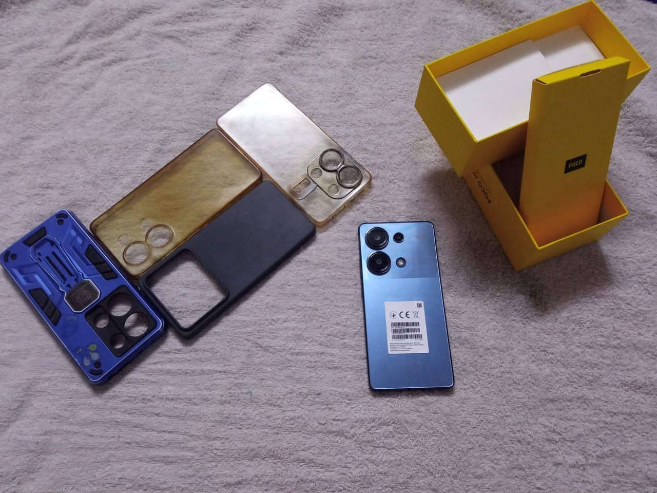 📱 للبيع: POCO M6 Pro (نسخة الـ 512 جيجا)
للبيع جهاز POCO M6 Pro الغني عن التعريف، الجهاز بقمة النظافة (أخو الجديد) واستخدام جداً نظيف.
✅ المواصفات الفنية:
التخزين: 512 جيجابايت (أعلى سعة متوفرة).
الرام: 12+12 جيجابايت (أداء سريع جداً في الألعاب والبرامج).
الشاشة: Flow AMOLED ألوان تجنن وتردد 120Hz.
المعالج: Helio G99-Ultra قوي جداً للاستخدام اليومي.
الشحن: شحن سريع 67 واط (يشحن الجهاز بلمح البصر).
💰 السعر:
300,000 دينار عراقي 
📍 الموقع: بغداد - الزعفرانية.


**إذا كنت صاحب هذا الإعلان وتريد حذفه لأي سبب، رجاءا أرسل رسالة إلى الدعم الفني**