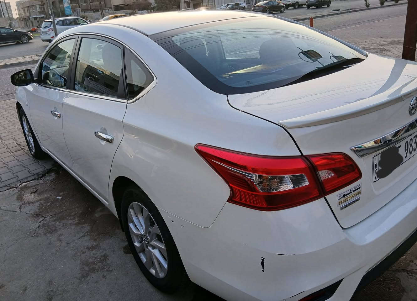 نيسان سنترا موديل 2024 رقم جديد مع السنوية جديدة بأسمي اربيل استفسار الاتصال على الرقم  *********** السعر 120 بي مجال بسيط
