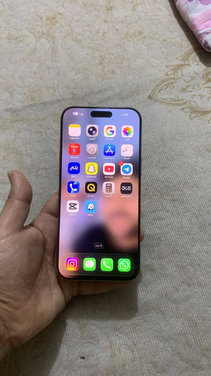 ايفون ١٦ برو ماكس ذاكره٢٥٦ جهاز جديد كارتونه وكيبل ويا مليون و٦٠٠ بي مجال بالمدينه


**إذا كنت صاحب هذا الإعلان وتريد حذفه لأي سبب، رجاءا أرسل رسالة إلى الدعم الفني**