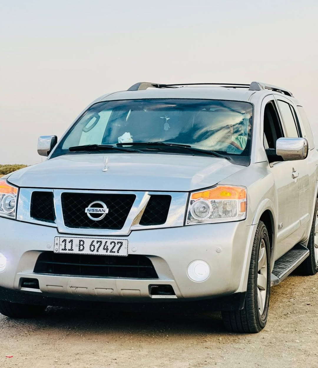 ارماده نيسان، 2009 جاهزه من كل الجوانب ب اسمي رقم بغداد  انكليزي، سنويه،جديده 
فور ويل، 
مري شفط
تحكم ستيرن
جنطه شفط+كشنات تحكم كهربائي +مساج بلكشن 
حساسات الكل شغاله  
مضخم صوت،  
مسجل 6قرص  +كاسيت،
كامره خلفيه
غرفه جديده شغل سليمانيه
حداديه جديد
تخم تاير
مكينه وگير، جديد بمعنى الكلمه
اما بلنسبه للگشر ضربته كلير عن الجراد، وبعد بيه مواصفات ،
السياره جديده، وشكل حلو،  السعر 122،الله شاهد متعوب عليه،اي استفسار اتصل علي رقم ***********
