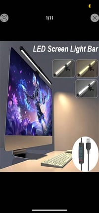 إضاءة شاشة • ٤٥ سم • تحكم ٣ ألوان