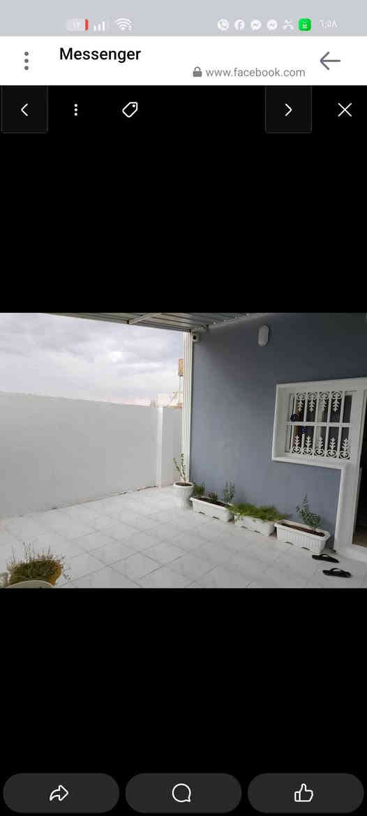 دار للايجار في منطقه حي الامين الاول 
#سعر  #الايجار 300 قفل
تفاصيل الدار مساحه 170متر 
يحتوي على غرفتين _صاله كبيره _استقبال _صحيات _مطبخ_ممرر خارجي 
كهرباء ثري فريز ماء قوي 
تانكي وكيزر  وماطور من ضمن البيت 
تبليط مقرنص 
بناء حديث البيت جاهز للسكن 
للاتصال والاستسفار اكثر
***********
***********
