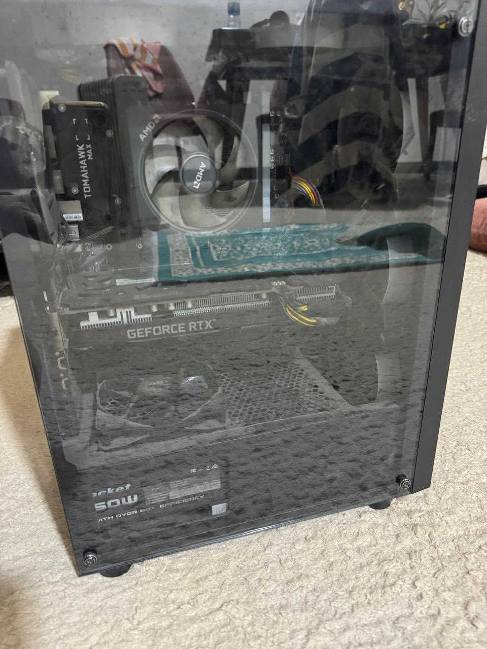 Pc للبيع القطع تعمل بشكل ممتاز دون اي مشاكل وقابلة للفحص قبل الشراء
المواصفات

• CPU: AMD Ryzen 7 3700X

 • MB: MSI B450M Tomahawk

 • RAM: 32GB 3200MHz RGB

 • Storage: 1TB HDD + 256GB M.2 SSD

 • GPU: RTX 2060 Super GALAX

 • PSU: 750W Rocket RGB

 • Case: MSI 100R RGB (7 Fans)

سبب البيع : الانشغال بالدراسة

السعر : مليون دينار عراقي وبي مجال حبايب ان شاء الله

ملاحظة : متوفر ups واحد 1500v وواحد 2000v وميز كيمنك وشاشة 165HZ وسماعة هايبر اكس كلاود تو وسماعة kotion each مع ماوس باد RGB و RGB anime هدايا راح اعرضهن كلهن بمنشور اخر كلهن عليهن خصم 🔥

للتواصل خاص


**إذا كنت صاحب هذا الإعلان وتريد حذفه لأي سبب، رجاءا أرسل رسالة إلى الدعم الفني**