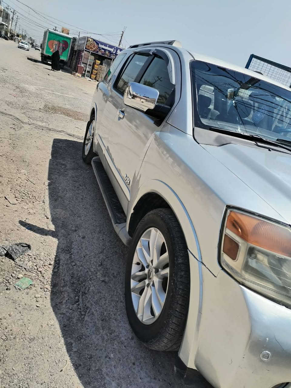 سلام عليكم ارماده 2008 رقم بغداد صدامي تحويل مباشر  وارد امريكي بيهه صبق حزام ومكينه وكير جدد تبريد تتفئه تو ويل جنته كهرباء كامره حساس خلفي امامي دمام دفدي كشن كهرباي السعر 80 مكاني بابل الحصوه الشراي يتصل ***********
