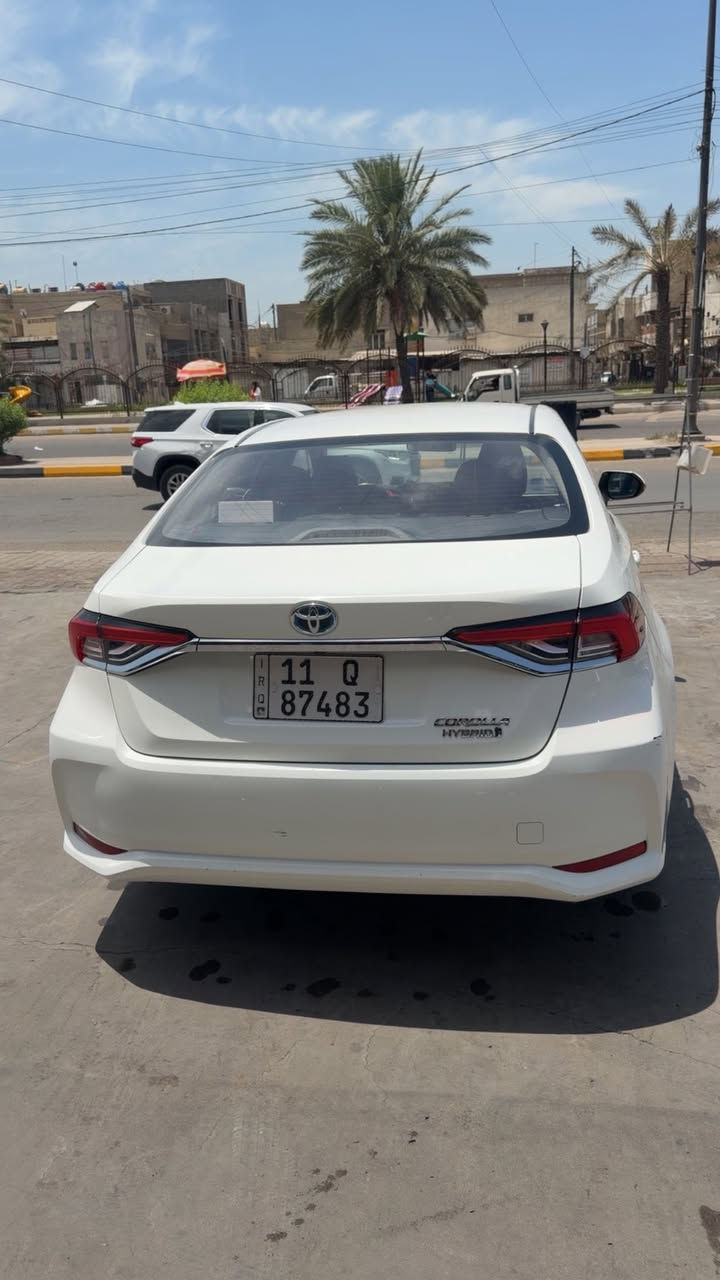 كورولا هايبرد 2024 خليجي رقم بغداد جديد باسمي مكفولة من الصبغ والتبديل بيها على كد شبر بارد جاملغ امامي ماشيه35 الف
🔴مواصفات 🔴
🟢بصمة
 🟢6 ايرباك 
🟢شاشة 
🟢داخل احمر اصل
🟢كامرة خلفية
🟢هندبريك كهرباء
🟢سلايد روف
🟢أنظمة قيادة 
🟢نظام EV
🟢تبريد شاشة 
🟢قطعتين تبريد 
🟢تحديد مسار 
🟢رادار امامي
🟢عداد دجتل 
🟢تحكم ستيرن جهتين 
🟢مثبت سرعة
🟢اشاير بالمري
 🟢ويل كب 
🟢بروجكتر
🟢انارة الأمامية LED 
🟢انارة خلفية LED
مكاني بغداد للاستفسار*********** واتساب
