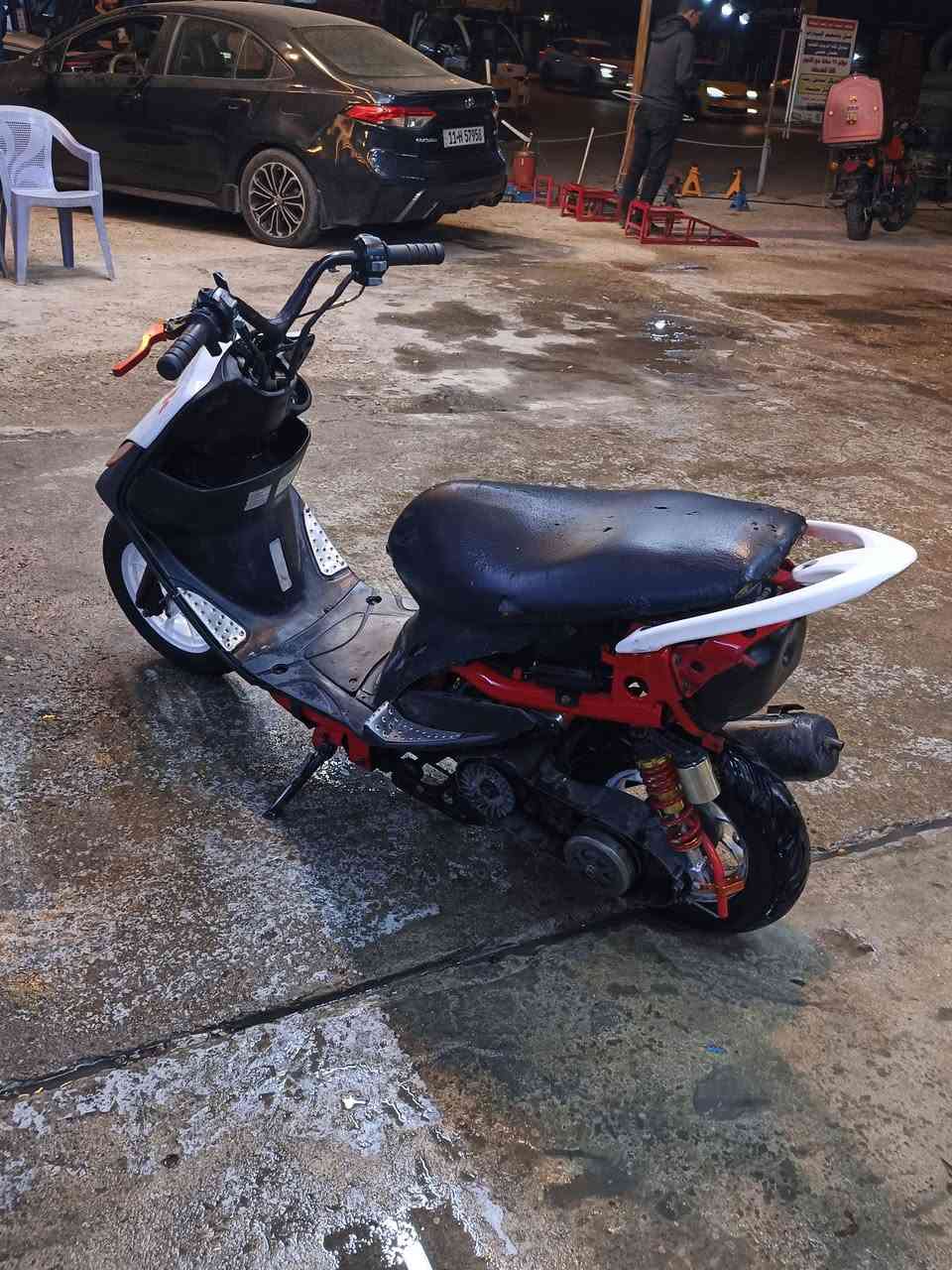 ماكس عدلة مال لعب - بوشة 55 RS وكلجات RS متراهمات وي المكينة وكاعدات لوز الدراجة كهربائيات شغالة شاصي مصبوغ صبغ حراري صالنصه بلادي مو تجاري تايرات جدد ويل لون ابيض ثقيل الدراجة شلعة ومعدل ومناقصها اي شي بس لاستيكات مال شيال ومتأثر تريد تشدها او تخليها
العنوان بغداد - البياع - الشرطة الخامسة - قرب مجموعة المصطفى 

السعر 450 الف وبيها مجال


**إذا كنت صاحب هذا الإعلان وتريد حذفه لأي سبب، رجاءا أرسل رسالة إلى الدعم الفني**