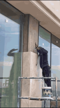 تغليف دنك مرمر طبيعي طول4 متر عرض متر سمك 2 س  بأشرف وتنفيذ ابو مصطفى الاستفسار 📞***********
