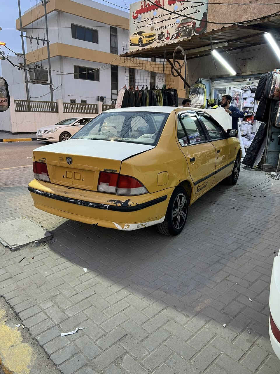 سمند 2010تخم تاير ويلكب تبريد  ثلج مكينه بيها بخار كهربائيات شغاله دواخل حلو سياره مال عيشه وخير من الله راعيها يمنه بس ماندله سنويه قبل سبوعين منتهيه سعر18وبيها مجال بسيطط رقمي ***********
