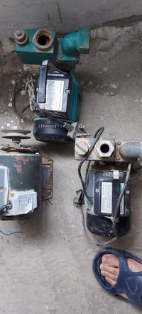 ماطورات ماء شغالت  + ماطر مبرده شغال كلهن  ٥٠ العنوان الزعفرانيه   ٠٧٧...