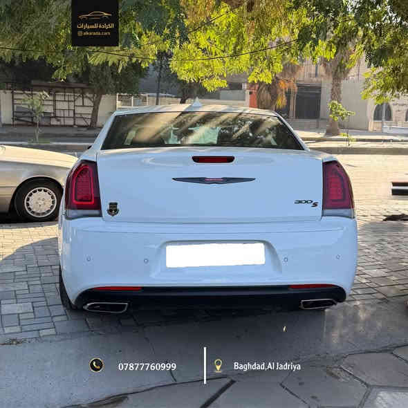 _ النوع:[Chrysler 300S] 
_ الموديل: [2023]
_ الكيلومتر: [76,000km]
_ وارد امريكي بدون حادث فقط بيها صبغ بالدعامية
_ السعر: [51,000,000 د.ع / واحدو خمسين مليون ]
_ الموقع: بغداد – الجادرية 
_ للاستفسار: ***********
