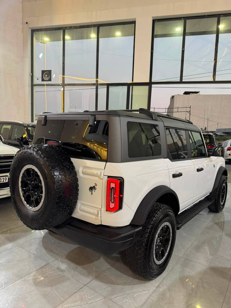 FORD

BRONCO

2024

BLACK      DIAMOND 

V4

2.3L

TURBO 

……………………………………………………………………………….

فۆرد     برۆنکۆ

2024     سپی

4 پستن

مەکینە

2.3T

……………………………………………………………………………….

وارد                ئەمریکی

……………………………………………………………………………….

22             هەزار            رۆیە

……………………………………………………………………………….

1     پارچە      بۆیاخ

……………………………………………………………………………….

سندوق            دواوە

……………………………………………………………………………….

پێش         کەپس

………………………………………………………………………………

ئێرباگ

  
 هیچ    نەتەقیە
 

………………………………………………………………………………

مواسفات

کوشن          جلد

بەسمە

شاشە        گەورە

4   دوگمە

  
دەبل     ئەکسل

لایت     زینۆن

 
لایت      لید

……………………………………………………………………………….

ژمارە      کاتیە

کاتی    شکاوە

……………………………………………………………………………….

فەحس   و    هەزە     کراوە   

……………………………………………………………………………….

شوێن                 هەولێر

  
معرض               جوهر

……………………………………………………………………………….

***********

(       واتس      اب       هەیە       )
