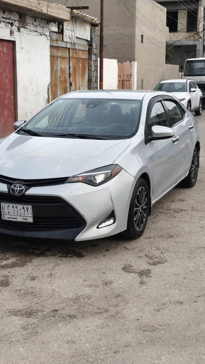 سلام عليكم
كورلا 2018 موصفات LE
امريكي حدثهابدون دواخل جاملغ وباب جهة يسار مبدل
(وجاملغ الخلفي بس صبغ 
رقم بغداد بسمي شرط تحويل
مكينه وكير كفاله شرط 
تخم تاير ويل جديد
صدر امامي خلفي جديد
ردار 
مانع انزلاق 
كروز سرعه  
داخل رصاصي 
تبريد ❄شرط ثلج
تدفئه شغاله 
السعر$ 124 وبيها مجال حك جيه
مكاني بغداد ابو غريب للستفسار اكثر ***********
