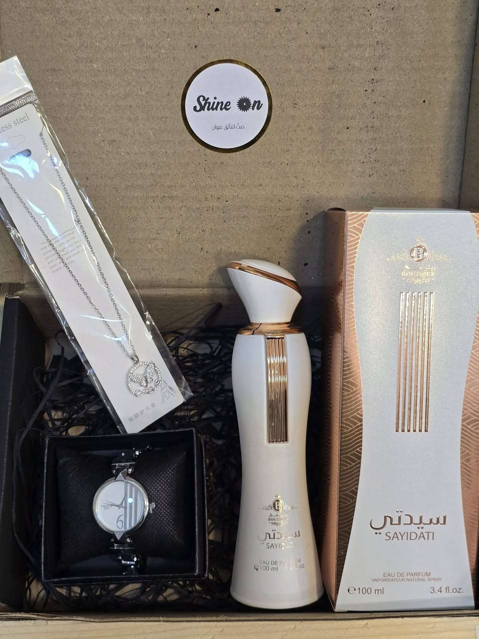 جزء من تجهيزات هدايا شهر ديسمبر ⛄️✨️
زبائننا الاعزاء لطلب الهدايا راسلونا وتدللون 🫶🏻 
Shine On 🔮 حيثُ للتألقِ عنوان 

 🌸 بوتيك شاين اون للاكسسوارات والعطور النسائية والرجالية 

اكسسوارات "نسائية ، رجالية " _ عطور _ ميك اب  _ حقائب - هدايا
المتجر مفتوح من الساعة 3 ظهرا ولغاية ال 11 ليلا

خدمة حجز الطلبات متوفرة طول اليوم وعلى مدار 24 ساعة

يتوفر خدمة تغليف الهدايا واختيار الهدية حسب الطلب ❤🌹🌺 

💥للحجز والاستفسار مراسلة الصفحة 📥
او الاتصال واتس اب
***********
—————————————-
💥توصيل لكافة انحاء العراق 🏎
خانقين 2000 دينار والمحافظات 5000 الاف دينار
موقع المحل : خانقين تولة فروش شارع السايدين
مقابل تربية كوردستان 
Khanaqin , Diyala , Iraq 📍
.
.
.
.
#تولة_فروش #reels #محل #خانقين #shine_on  حيثُ_للتألقِ_عنوان بوتيك_شاين_اون  مستلزمات_نسائية كوزمتك عطور ملابس اكسسوارات حقائب ترند العراق خانقين بوتيك هدايا
