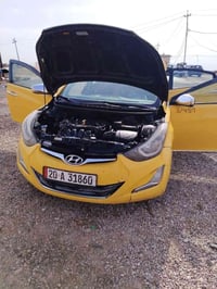 إلنترا ٢٠١٤ • محرك مكفول • حادثة خلفي