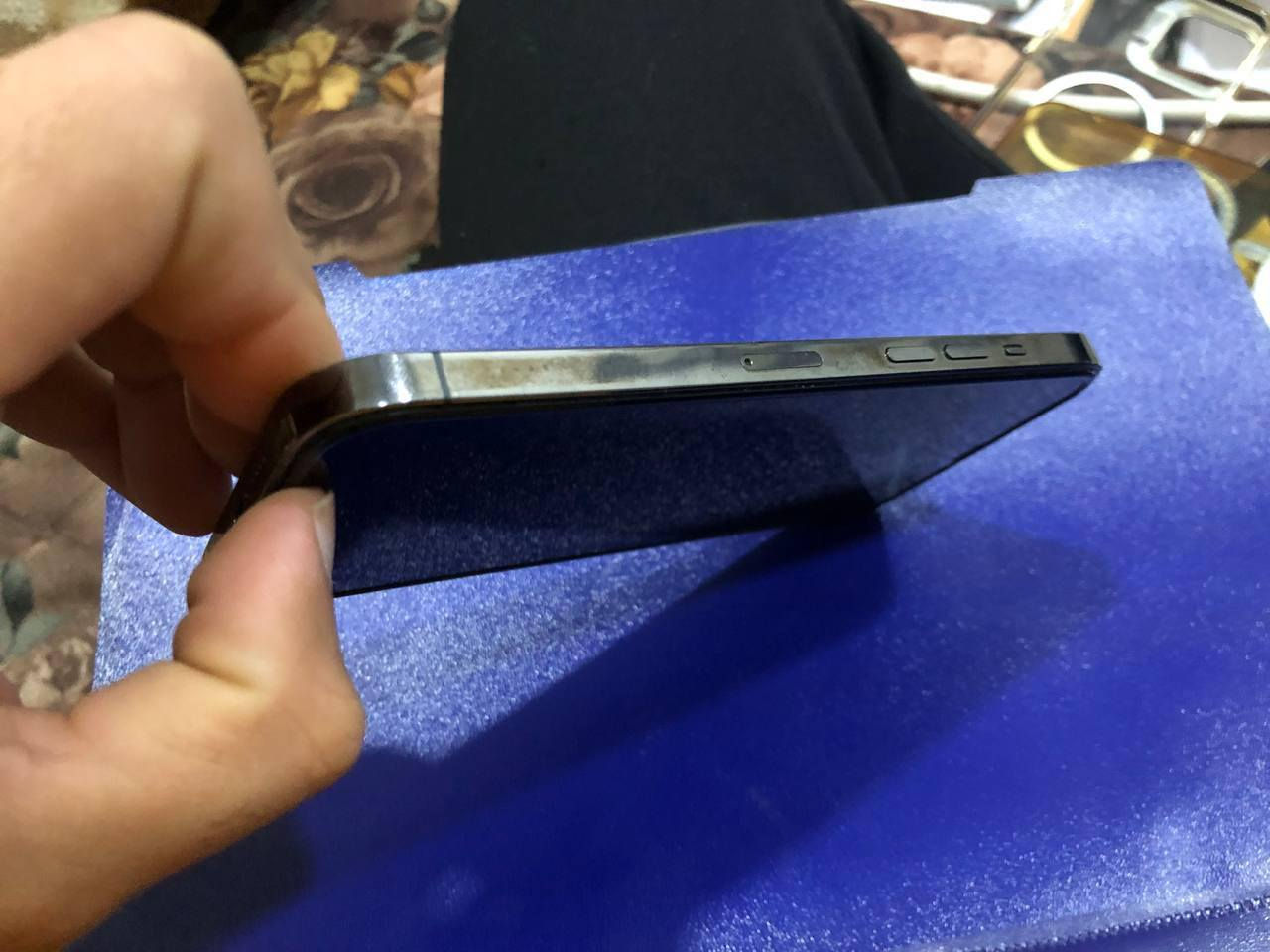 iPhone 12 Pro max
ذاكرة128
بطارية 96
شرط الفحص 
افحصة حاسبة كدامك 
سعر 525  
للتواصل *********** 
متوفر واتساب
