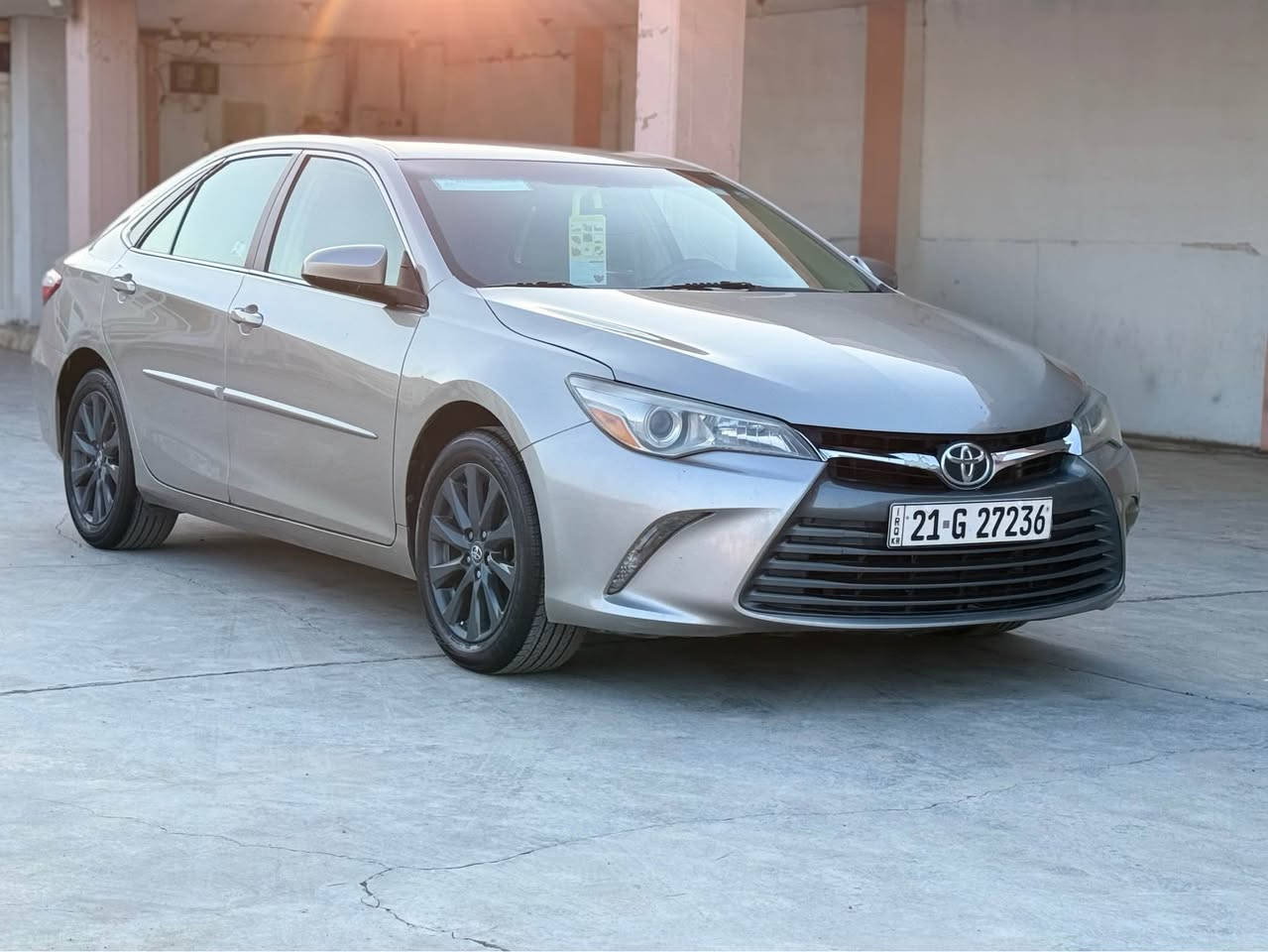 سلام عليكم... تحياتي للجميع
               ✅  Toyota_Camry  LE_2017✅
                   ✅تيوتا_كامري-2017-LE.✅
.........................................................................
موديل 2017
لون  ذهبي 
الفئه  LE 
محرك 2500 vvt-i 
دواخل اصفر (بيجي)
كشن سايق كهرباء
كامره خلفيه 
فول تحكم استيرن
كروس سرعه (بثبت سرعه)
 ثلاث انظمه قياده (عادي +سبورت+ أيكو) 
مانع تزحلق +Abs 
تحكم مري جانبي كهربائي
ويل كروم حجم 18
لايتات فول زينون
......................................................................... 
  سياره اعتبرها كلين بدون قطره صبغ فحص سونار داخل منشور
بدون صبغ بدون تبديل 
(بدون ايرباك )

 رقم سليمانيه سنويه رقم مجدد لغايه 2029  شرط تحويل الغرامات

 السعر ..(158)ورقه بيه مجال بسيط

مكان سياره ديالى ..خانقين ..استفسار اكثر اتصل على الرقم 
*********** خناقين, ديالى
