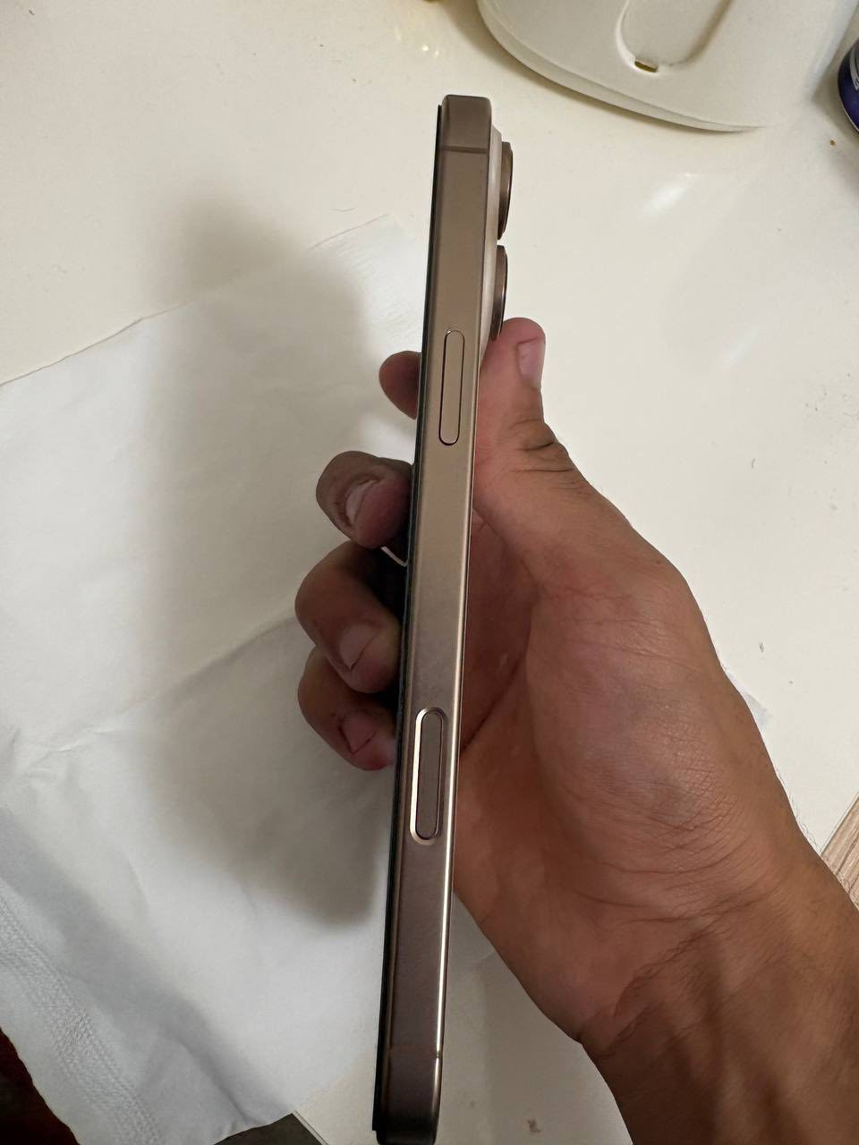 ايفون 16 برو ماكس
ذاكره 256
بطاريه 90 🔋 
نموذج A
كامل ملحقاتة 
شخط مابي جهاز مصارلي فتره من شتريتة
السعر مليون و 250 وبي مجال
مكاني بغداد كويريش قرب علوة الرشيد


**إذا كنت صاحب هذا الإعلان وتريد حذفه لأي سبب، رجاءا أرسل رسالة إلى الدعم الفني**