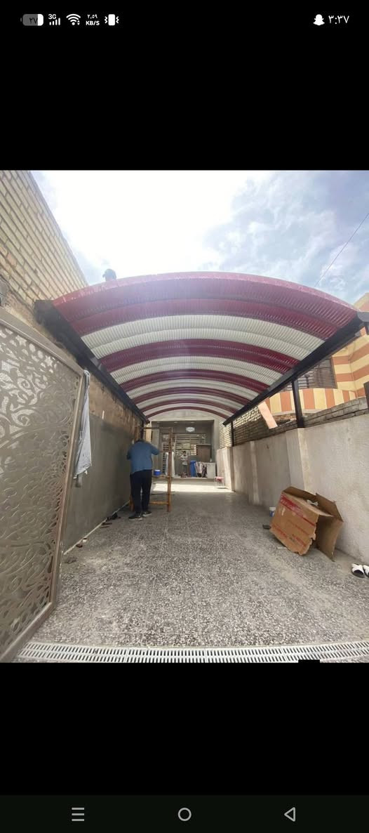 🥰رتب بيتك واحمي بيتك🥰 من حراره الشمس والامطار
سعر المتر ب 35 َ🔜... سعر المتر ب 35
          (ضمان ضمان  خمس سنوات) 
          ________________________
نعمل بالحديد الثقيل والمغلون
 جميع محافضات العراق
(مواد العمل)
1حديد ثقيل 2ملم
2سواقي ثقيل مغلون
3الكي سبان 0.5صبغ حراري مغلون
مع اضافة قواعد فرشات
______________________ 
مستعدون لكافة الدور السكنيه
 ودوائر الدوله والمخازن الكبيره
➖➖➖➖➖➖➖➖➖➖
واتساب*********** عمارة, ميسان
