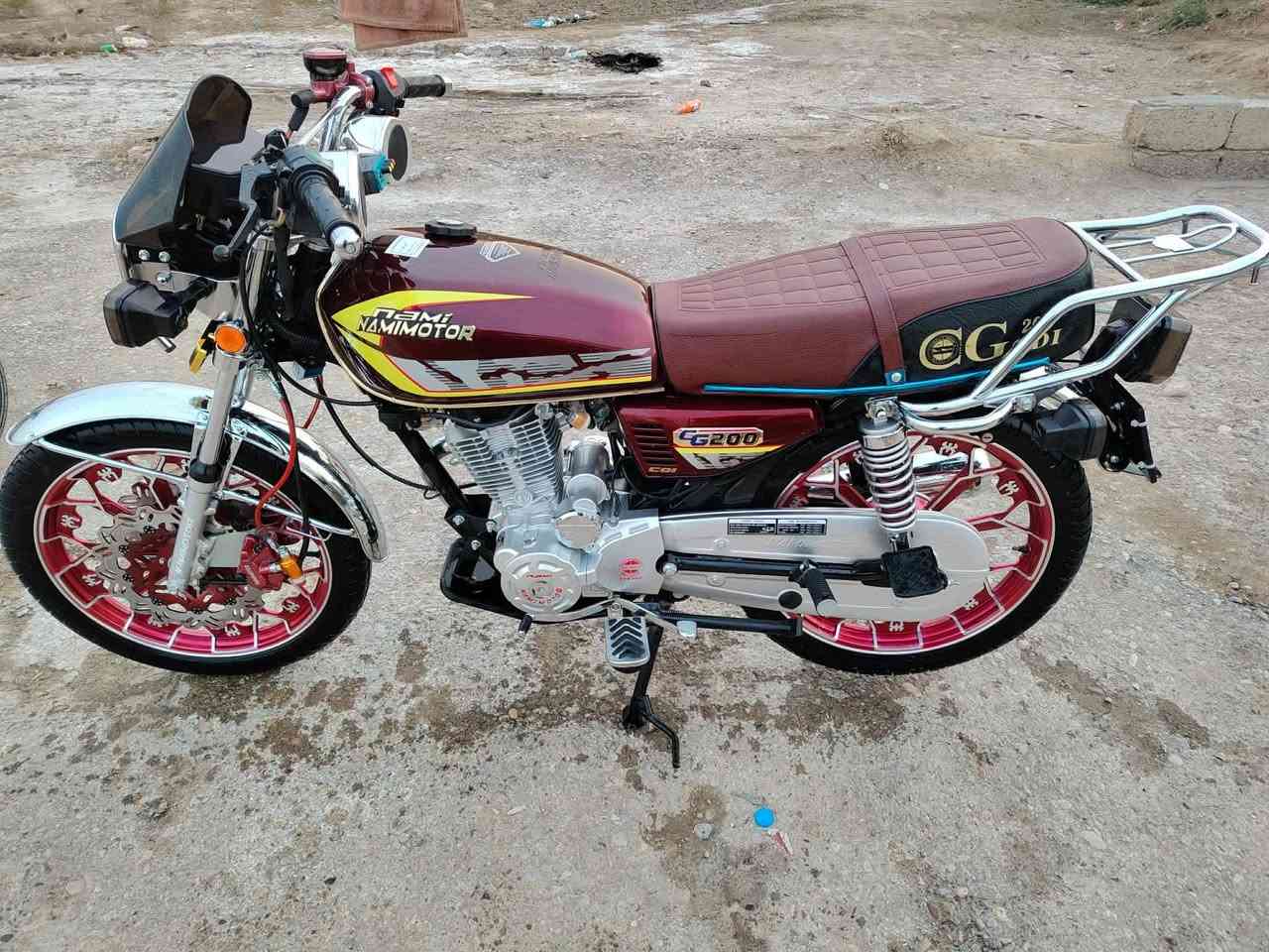 السلام عليكم دراجه نام برو للبيع موديل 25 المكان ديالى بلدروز***********
