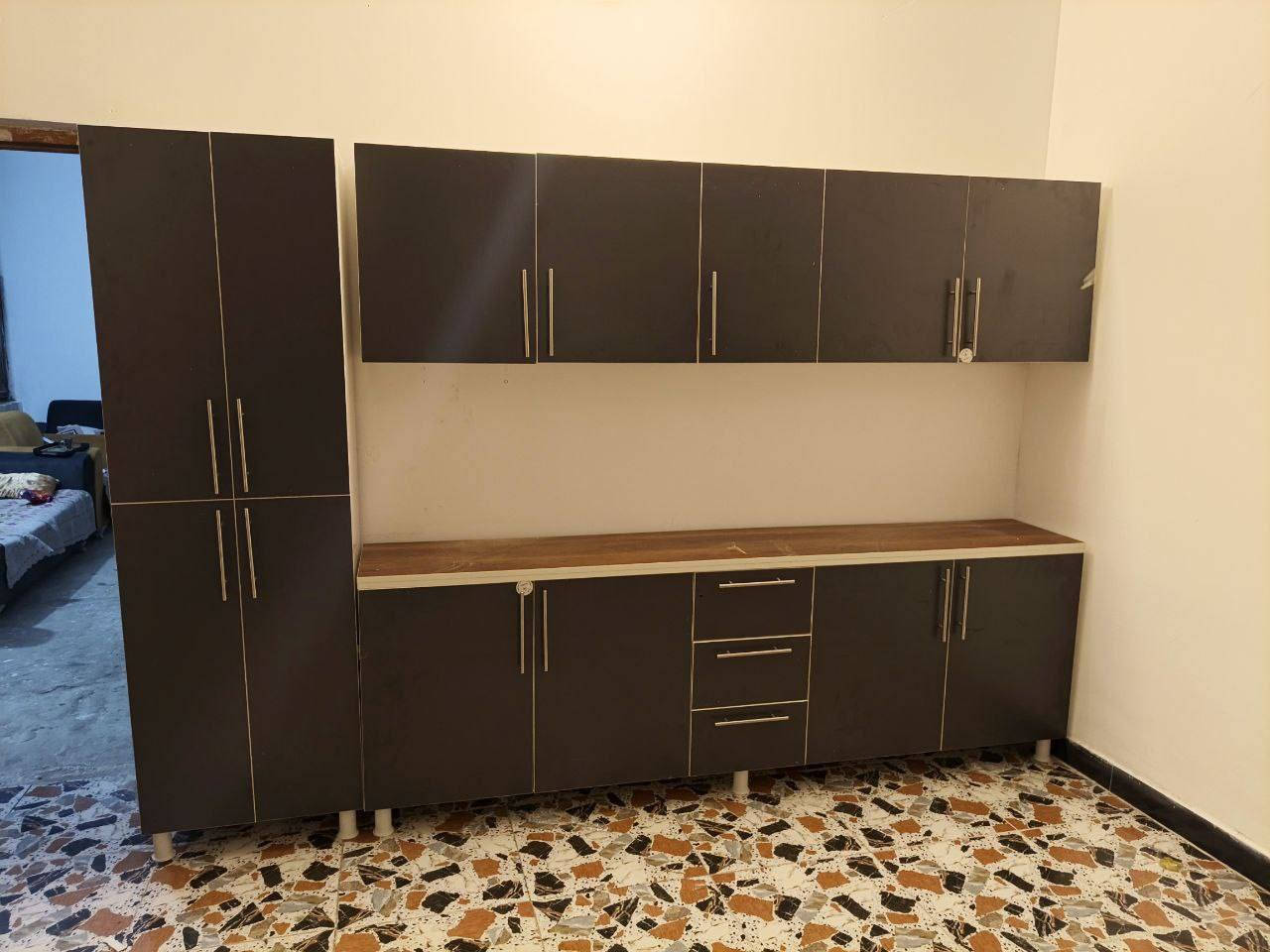 قياس 3 مترات مع سنك متر و20 مرمر
خشب تركي mdf

السعر 465 توصيل متوفرر كل المحافضات 💥💥🚙🚙🚙


**إذا كنت صاحب هذا الإعلان وتريد حذفه لأي سبب، رجاءا أرسل رسالة إلى الدعم الفني**