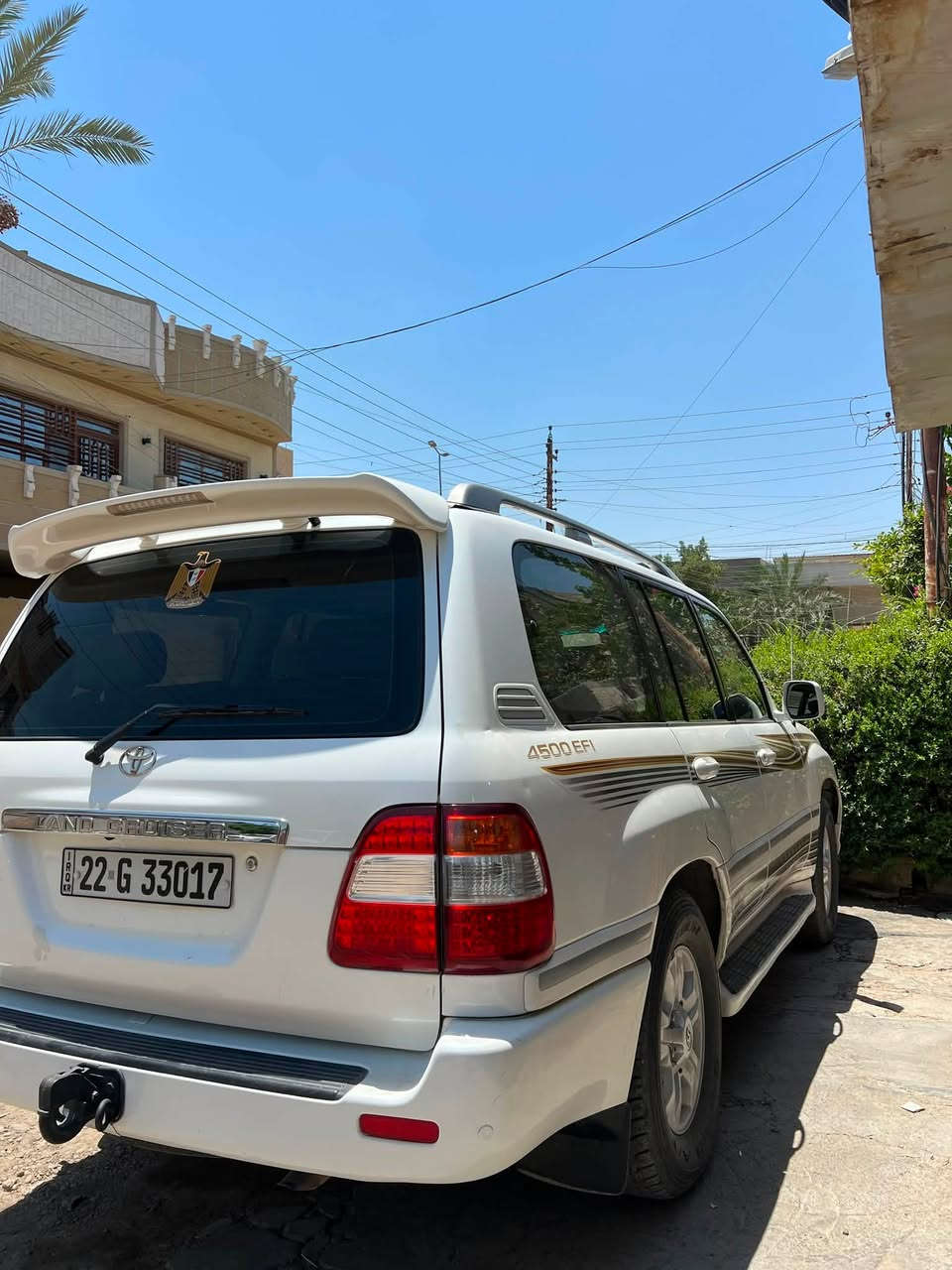 لاندكروز GXR 2007
اصلي بدون تحديث

محرك 4500 ستة سلندر

رقم اربيل باسمي تحويل ثاني يوم

🔸فتحة سقف

🔸ثلاجة وسطية

🔸3 قطع تبريد مركزي

🔸تخم تايرات جديد

🔸 شاشة وكامرة خلفية

🔸 حساسات خلفية

🔸 كشنات مخمل

🔸 لايت زينون 

سعر 198 ورقة وبيها مجال بسيط

مكاني بغداد حي الخضراء

للاستفسار ***********
