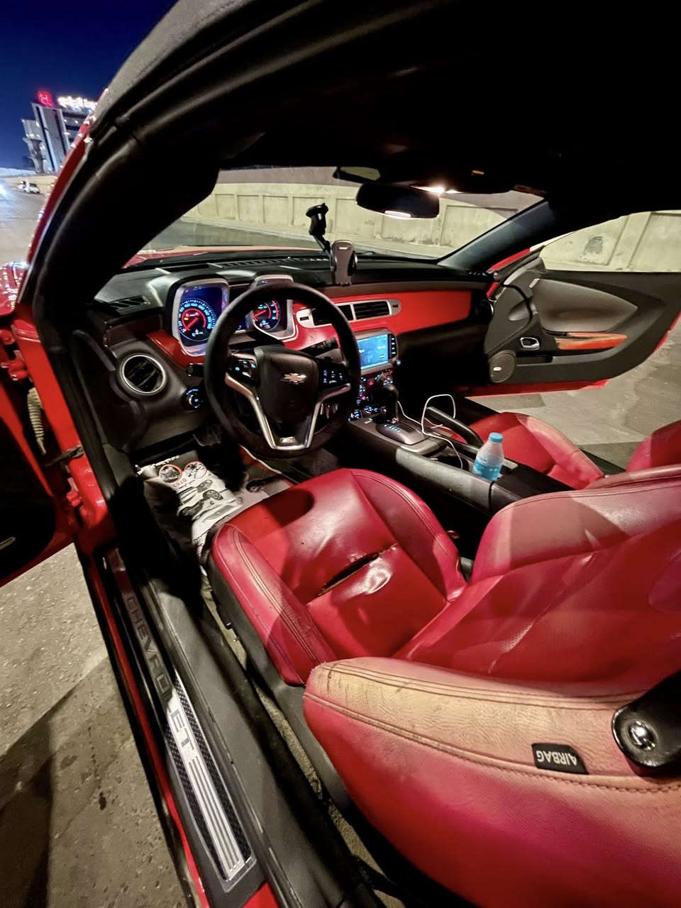 السلام عليكم للبيع او مراوس حسب القناعه كمارو ss2 مديل 2015 كشف
مكينه 8 سلندر 6200

المواصفات 

شاشه جبيره 

كامره خلفيه 

حساسات

مقاعد اماميه كهرباء 

كشنات جلد

تدفئه بالكشنات 

داتا شو 

شفتات بالستيرن

لايت امامي لد 

بكلايتات لد 

بلوجكترات 

تحكم ستيرن جهتين 

كيجات يم الكير

تشغيل عن بعد 

لدات جانبيه ليزريه

فجوج برمبوم 6 بستم 

 ويل رياضي اصلي

الاضافات

كت كامل

وتحديث

السياره مبرمجه استخدام يومي

ملاحضات

السياره تحتاج ادامه كامله للمكينه

وصبغ الدعاميات

وملاحضات بسيطه جداً

السياره كفاله 

بس بالعراق انضرب الجاملغ الخلفي بدراجه وتصلح 

يعني صبغ قطعه بس 

رقم بغداد بأسمي السياره 

السعر 128 وبيهه مجال 

للاستفسار

***********
