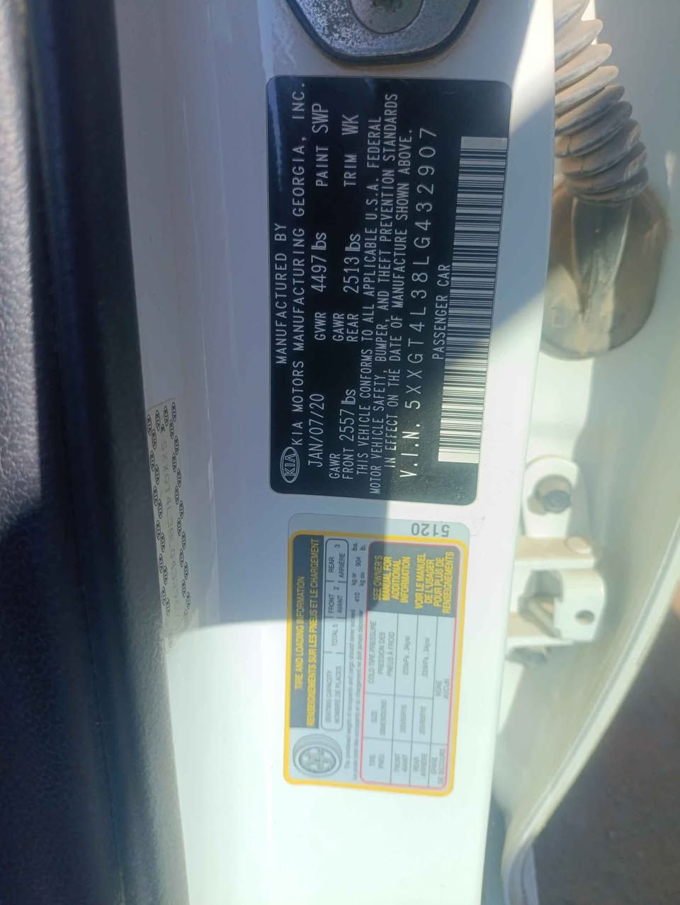 للبيع

كيا أوبتما أمريكي 2020 - فئة FE 

ماشية 56 ألف ميل

 بيها حالوب قوي القمارة والجنطة وجهة الصدر 

ضربة امريكا جاملغ جهة السايق مواصل لا شاوصي و لا لغود 

السعر  125$

للتواصل : *********** ديوانية, القادسية
