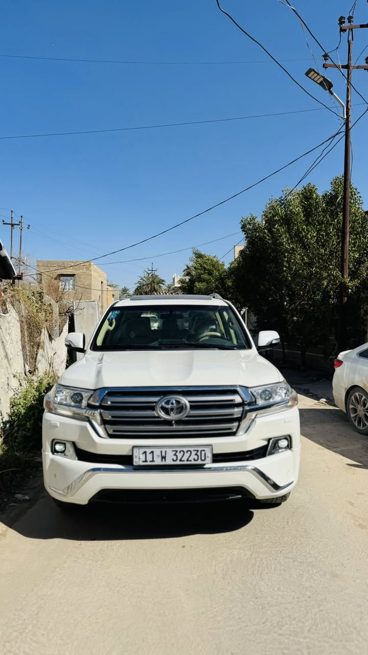 لاندكروز 2016 رقم بغداد بسمي مكفوله كفاله عامه بريم اصل 1/1محرك 6 سلندر مكفوله كفاله عامه عدا بارد بسيط جدا كشنات جلد وكهرباء 8 ايرباك 5 كامرات دفدي شاشه سعر 448 بيها مجال ***********
