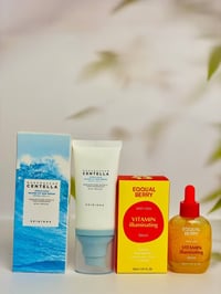 ثنائي التصبغات • سيروم فيتامين سي • واقي سنتيلا